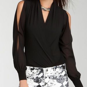 Bebe long sleeve bodysuit